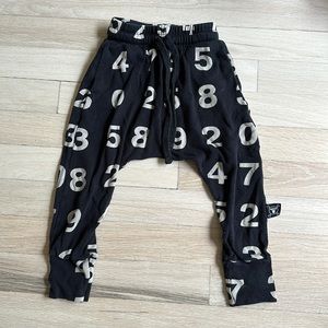 Nununu baby “number” pants 18-24 months